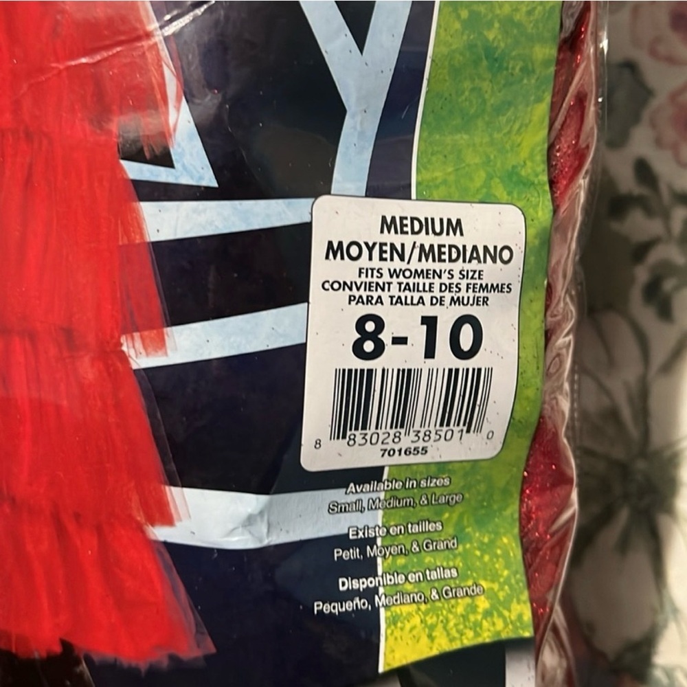 Lydia - Beetlejuice Red Wedding Dress Halloween Costume Size Medium - Picture 4 of 8